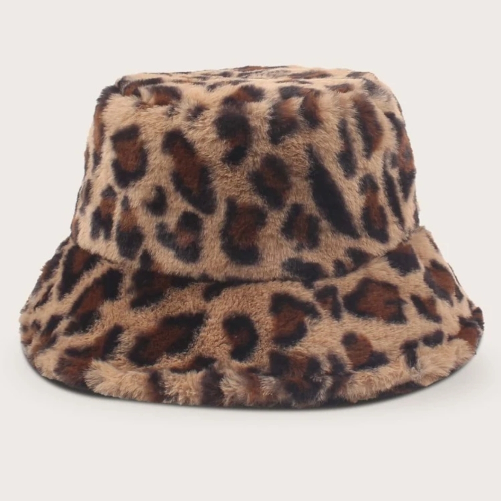 Leopard Pattern Bucket Hat